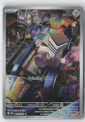 Varoom Illustration Rare SV03: Obsidian Flames 206/197 NM