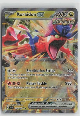 Koraidon ex Double Rare SV05: Temporal Forces 120/162 NM