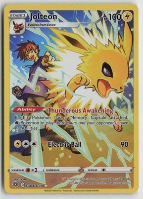 Jolteon TG04/TG30 Holo Brilliant Stars Trainer Gallery Pokemon NM