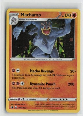 Machamp SWSH053 Holo Promo Sword & Shield Promo Pokemon NM