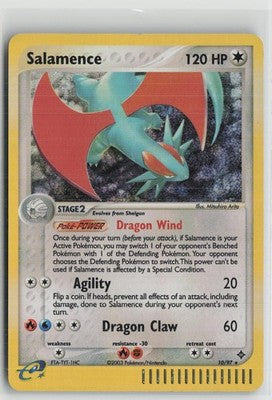 Salamence 10/97 Holo Rare Dragon Pokemon NM