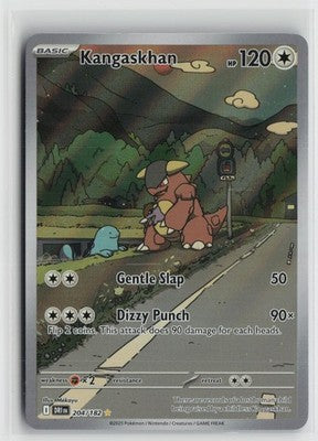 Kangaskhan 204/182 Illustration Rare Destined Rivals Pokemon NM