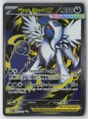 Mega Absol ex - Ultra Rare ME01: Mega Evolution 161/132 NM