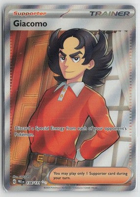Giacomo Ultra Rare SV: Prismatic Evolutions 138/131 NM
