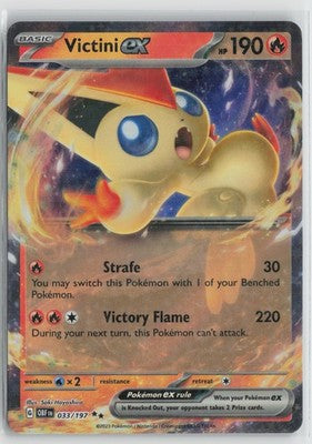 Victini ex Double Rare SV03: Obsidian Flames 033/197 NM