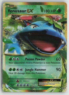 Venusaur EX 1/108 Holo EX Rare Evolutions Pokemon NM
