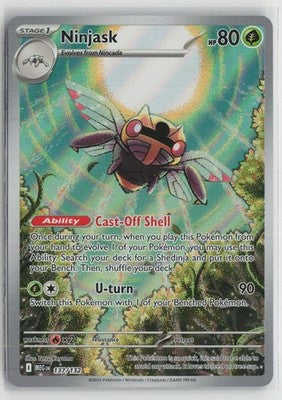 Ninjask 137/132 Illustration Rare Mega Evolution Pokemon NM