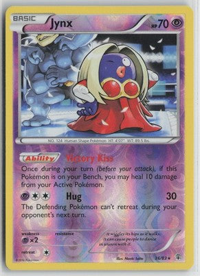 Jynx Rare Generations 36/83 NM