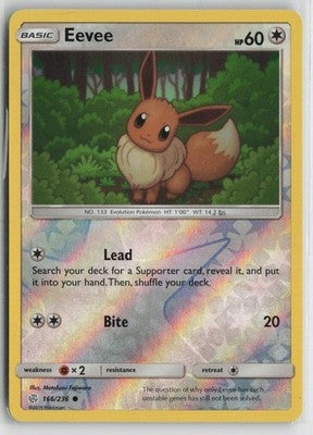 Eevee 166/236 Common Cosmic Eclipse Pokemon NM