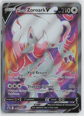 Hisuian Zoroark V SWSH297 Promo SWSH Black Star Pokemon NM