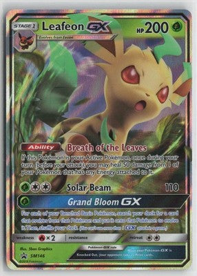 Leafeon GX - SM146 Holo Promo Sun & Moon Promo Pokemon NM
