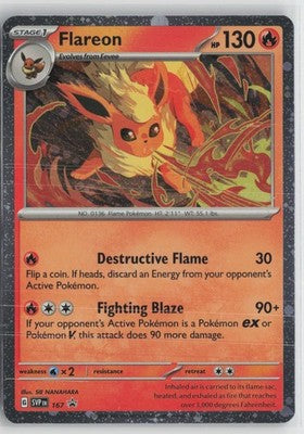 Flareon (Cosmos Holo) 167 Holo Promo Scarlet & Violet Promo Pokemon NM