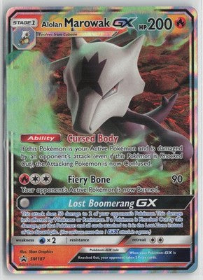 Alolan Marowak GX - Promo SM Promos SM187 NM