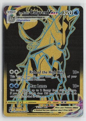 Ice Rider Calyrex VMAX Secret Rare Astral Radiance Trainer Gallery TG29/TG30 NM