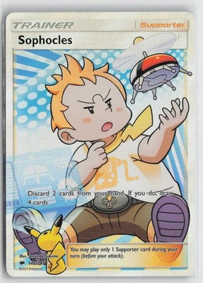 Sophocles 146/147 Ultra Rare Burning Shadows Pokemon NM