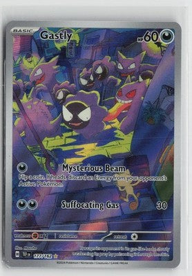 Gastly 177/162 Illustration Rare Temporal Forces Pokemon NM