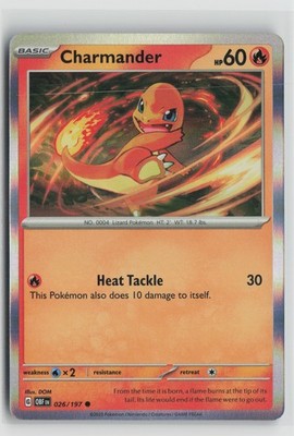 Charmander - Promo Miscellaneous Cards & Products 026/197 NM