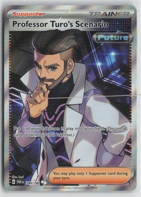 Professor Turo's Scenario 240/182 Ultra Rare Paradox Rift Pokemon NM
