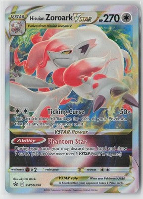 Hisuian Zoroark VSTAR Promo SWSH: Sword & Shield Promo Cards SWSH298 NM