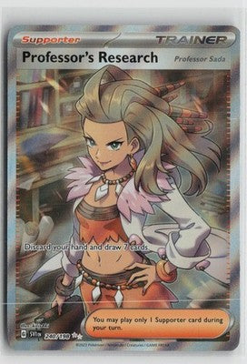 Professor's Research (Professor Sada) 240/198 Scarlet & Violet Pokemon NM