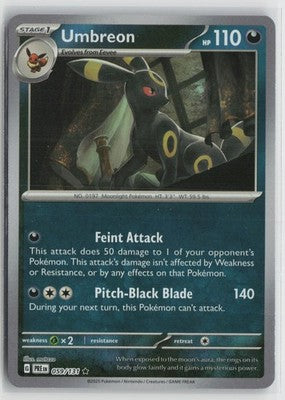 Umbreon 059/131 Poke Ball SV: Prismatic Evolutions Pokemon NM