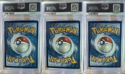 SEQUENTIAL PSA 10 Charizard, Gyarados, Raichu Hidden Fates Tins Promo Pokemon