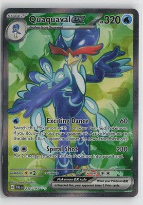 Quaquaval ex 235/193 Ultra Rare Paldea Evolved Pokemon NM