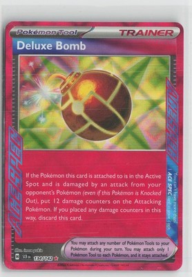 Deluxe Bomb 134/142 ACE SPEC Rare Stellar Crown Pokemon NM