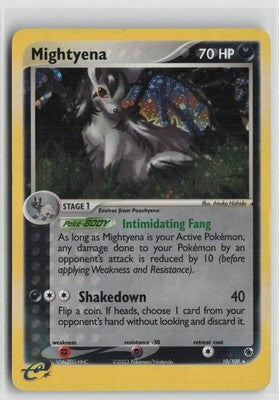 Mightyena - Holo Rare Ruby and Sapphire 10/109 NM
