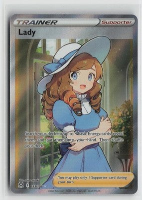 Lady 193/196 Ultra Rare Lost Origin Pokemon NM