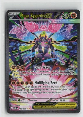 Mega Zygarde ex 120/088 Holo Special Illustration Rare Perfect Order Pokemon NM