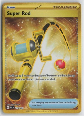 Super Rod 276/193 Hyper Rare Paldea Evolved Pokemon NM