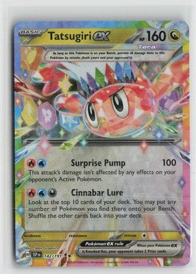 Tatsugiri ex 142/191 Double Rare Surging Sparks Pokemon NM
