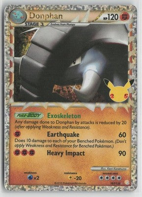 Donphan 107/123 Classic Collection Celebrations: Classic Collection Pokemon NM