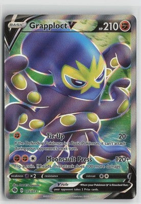 Grapploct V 072/073 Ultra Rare Champion's Path Pokemon NM