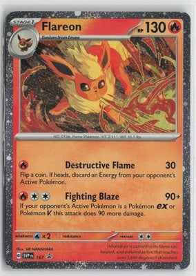 Flareon (Cosmos Holo) 167 Holo Promo Scarlet & Violet Promo Pokemon NM