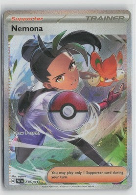 Nemona - Special Illustration Rare SV: Paldean Fates 238/091 NM