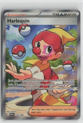 Harlequin 163/086 Ultra Rare White Flare Pokemon NM