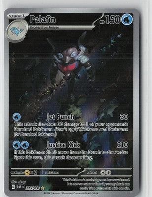 Palafin - Illustration Rare SV: Paldean Fates 225/091 NM