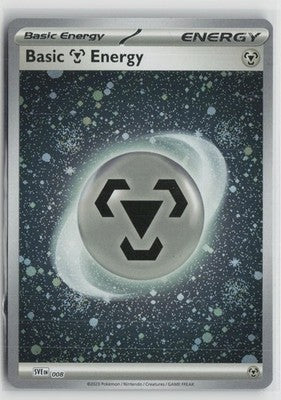 Basic Metal Energy 008 Holo Common Cards Pokemon NM