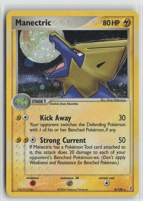 Manectric Holo Rare Crystal Guardians 8/100 NM