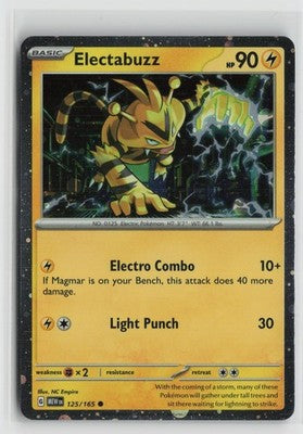 Electabuzz 125/165 Holo Promo Miscellaneous Cards & Products Pokemon NM