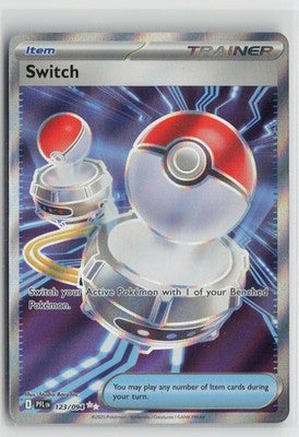 Switch 123/094 Ultra Rare Phantasmal Flames Pokemon NM