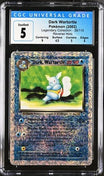 Dark Wartortle 39/110 Reverse Holo Legendary Collection Pokemon CGC 5 Excellent