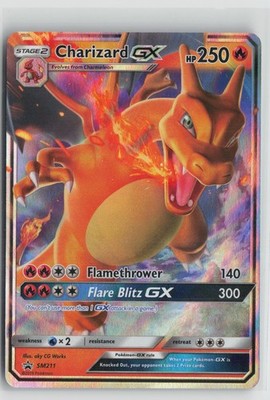 Charizard GX SM211 Promo SM Black Star Promos Pokemon NM