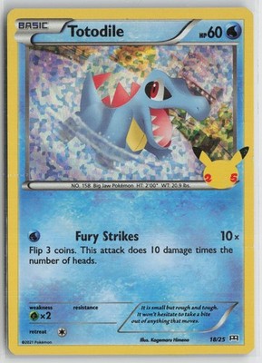 Totodile 15/119 Common Phantom Forces Pokemon NM