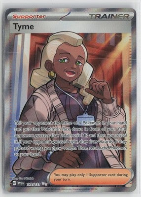 Tyme 143/131 Holo Ultra Rare SV: Prismatic Evolutions Pokemon NM