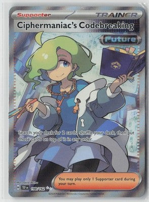 Ciphermaniac's Codebreaking - Ultra Rare SV05: Temporal Forces 198/162 NM