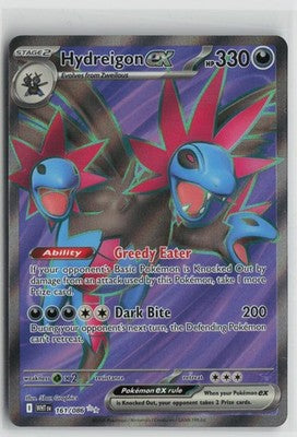 Hydreigon ex 161/086 Ultra Rare White Flare Pokemon NM
