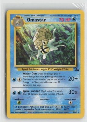 Omastar Uncommon Fossil 40/62 LP